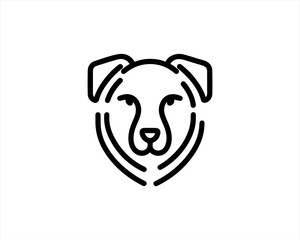 Fototapeta premium illustration of a dog