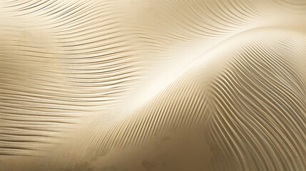 Abstract Beige Waves Textured Surface Design