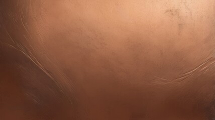 Fototapeta premium Textured copper metal background with a polished and reflective surface