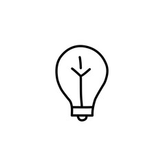 light bulb outline