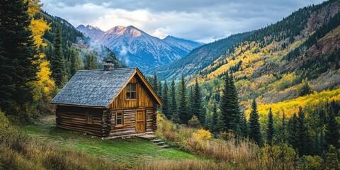 Cozy cabin love nestled in stunning alpine scenery, where cabin love creates unforgettable moments surrounded by breathtaking mountain views and tranquil nature. Experience cabin love at its best 