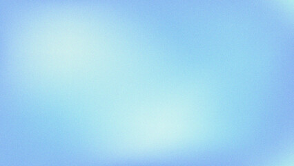 Gradient white sky blue with texture grain, gradient abstract blue background 