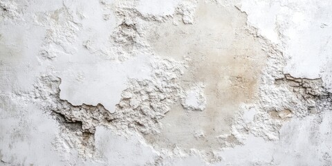 Fototapeta premium Retro pattern wall featuring a vintage or grungy white background with natural cement or stone texture, perfect for showcasing old texture in design projects. Ideal for vintage aesthetics.