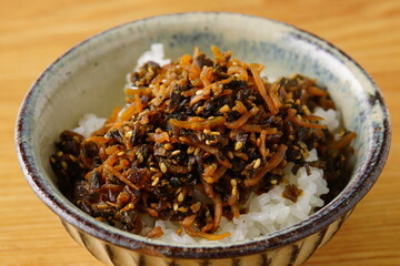 ちりめん高菜