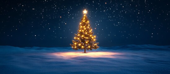 Hear is the image of the beautiful background, environment for Christmas 