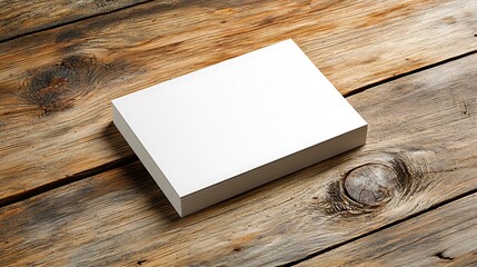 Fototapeta premium Creative blank notebook on rustic wooden table photography artsy atmosphere close-up view