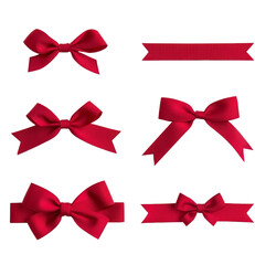red ribbon bow 