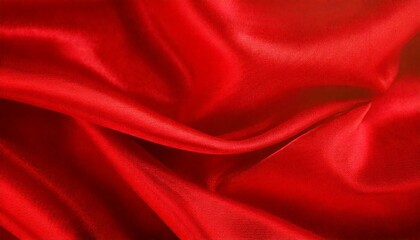Abstract Red Silk Minimalist Background
