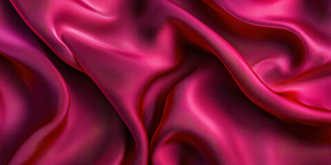 Obraz premium A close up of a red fabric with a pattern