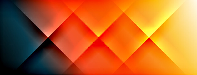 Dynamic shadow lines with gradient colors geometric background