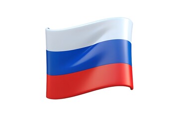 Obraz premium 3D Russian flag