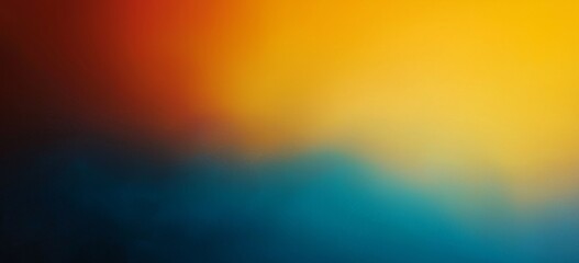 Obraz premium Vibrant colorful gradient blur with warm tones for a creative abstract background