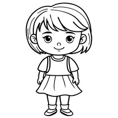 Obraz premium blurred vision little girl