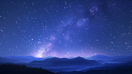 Fototapeta premium starry night sky