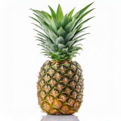 Fototapeta premium pineapple on white background