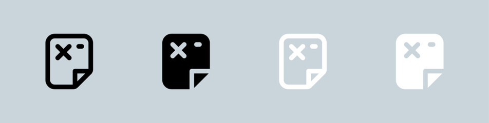 Obraz premium Quit icon set in black and white. Arrow signs vector illustration.