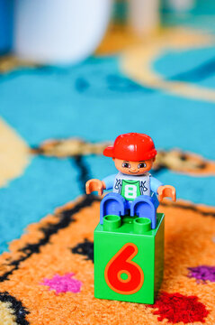 Lego Duplo boy and bl