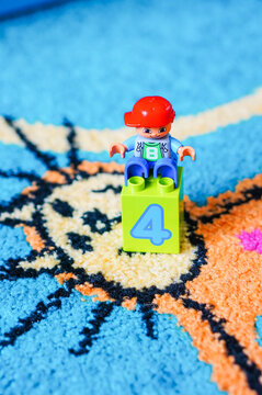 Lego Duplo boy and bl