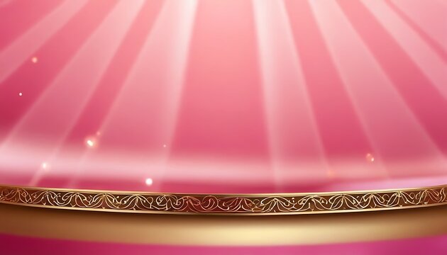 colorful illustration with pink rays background for your design Background images, pink color background, pink strokes for your presentation of products in the center area.