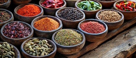 Fototapeta premium Culinary tour with local cuisine and food exploration