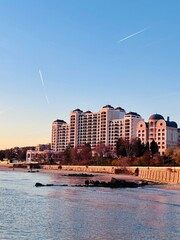 view of the Sunny beach in Bulgaria