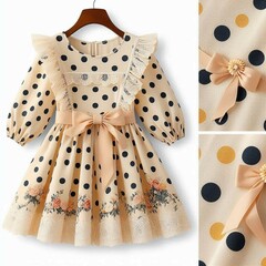 polka dot dress