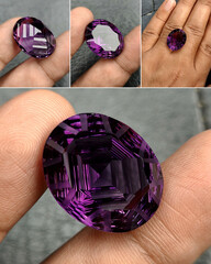 Amethyst Loose Gemstone 
Beautiful background
Cut stone
From Sri Lanka