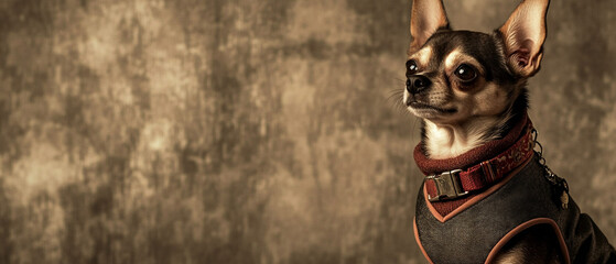 Chihuahua in Boutique Outfit: Adorable Dog Fashion