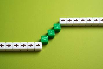 Increase levels. Pump up skills and abilities. Career growth. Raise the stakes. Increase the odds....