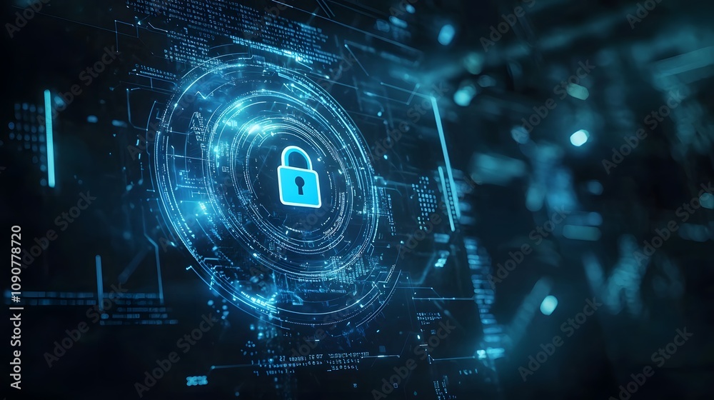 Aufkleber securing digital assets cyber space graphic design virtual environment close-up data protection stra