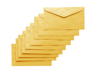 Many Yellow Envelope paper
