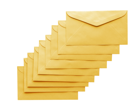 Many Yellow Envelope paper