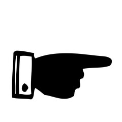 Mains de femme ou homme, droite ou gauche, doigt tendu, paume de la main, dessus de la main en noir et blanc