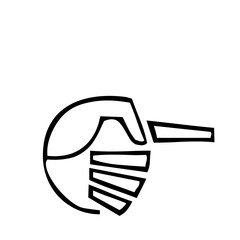 Mains de femme ou homme, droite ou gauche, doigt tendu, paume de la main, dessus de la main en noir et blanc