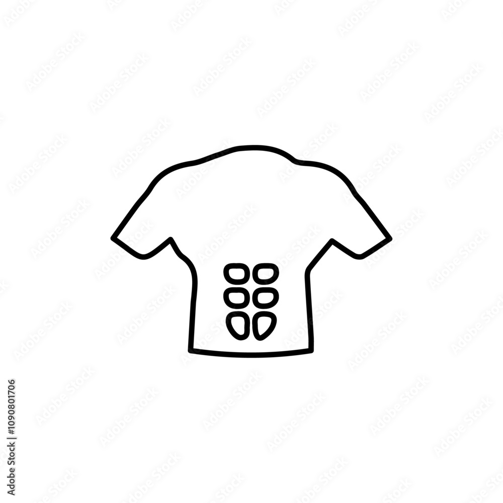 Poster Abs icon web design in vector