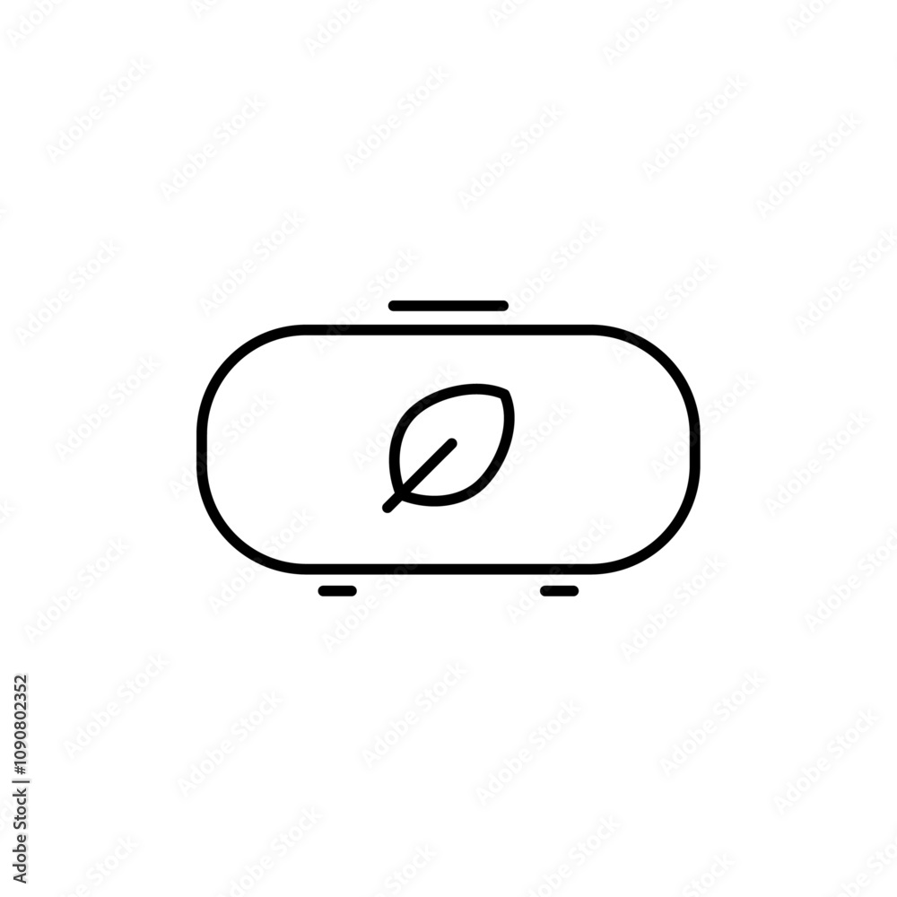 Poster biogas icon web design in vector