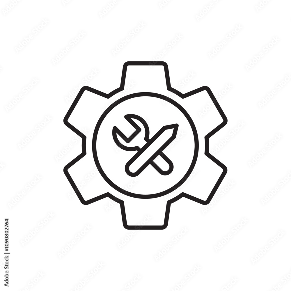 Poster Business development icon web design in vector
