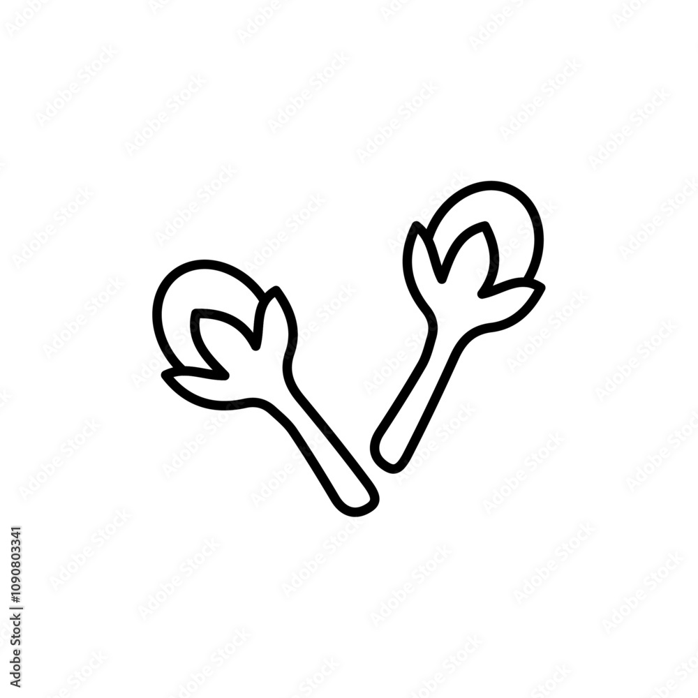 Aufkleber Cloves icon web design in vector