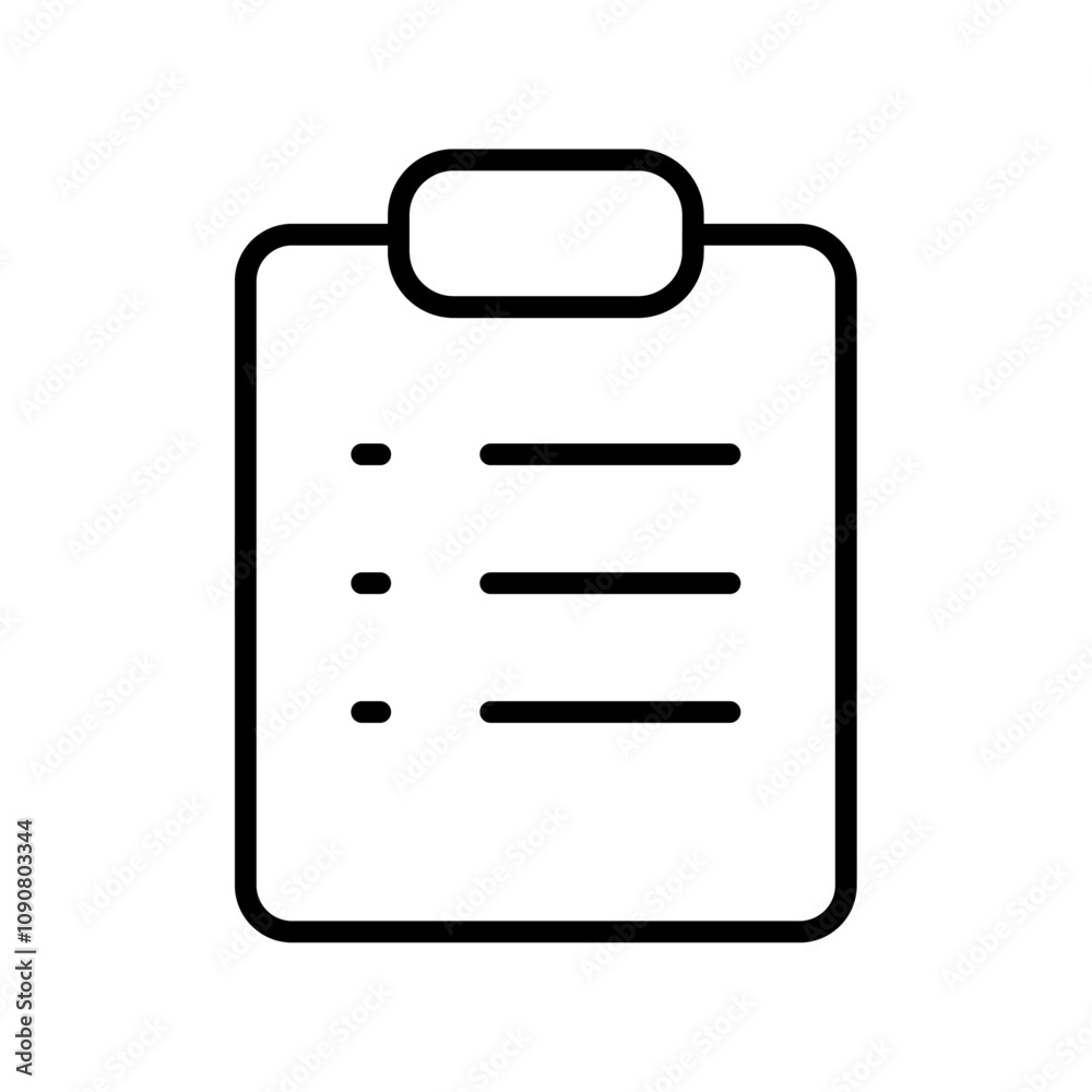 Poster clipboard check icon web design in vector