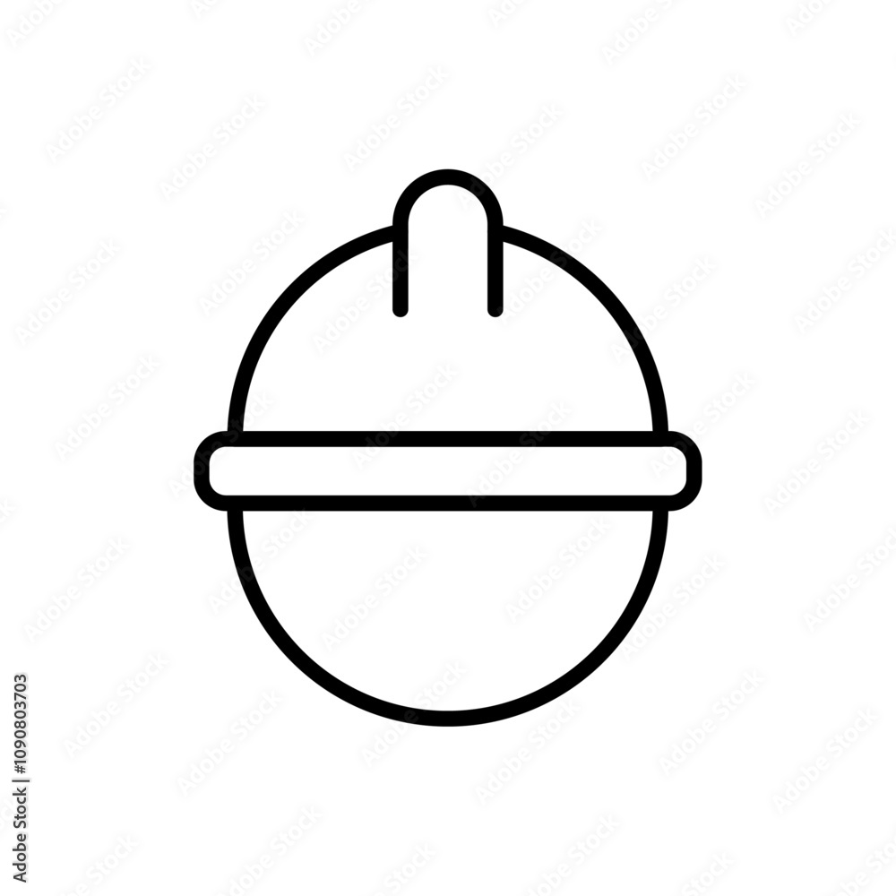 Poster Construction worker icon web design in vector