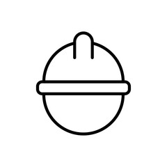 Fototapeta premium Construction worker icon web design in vector