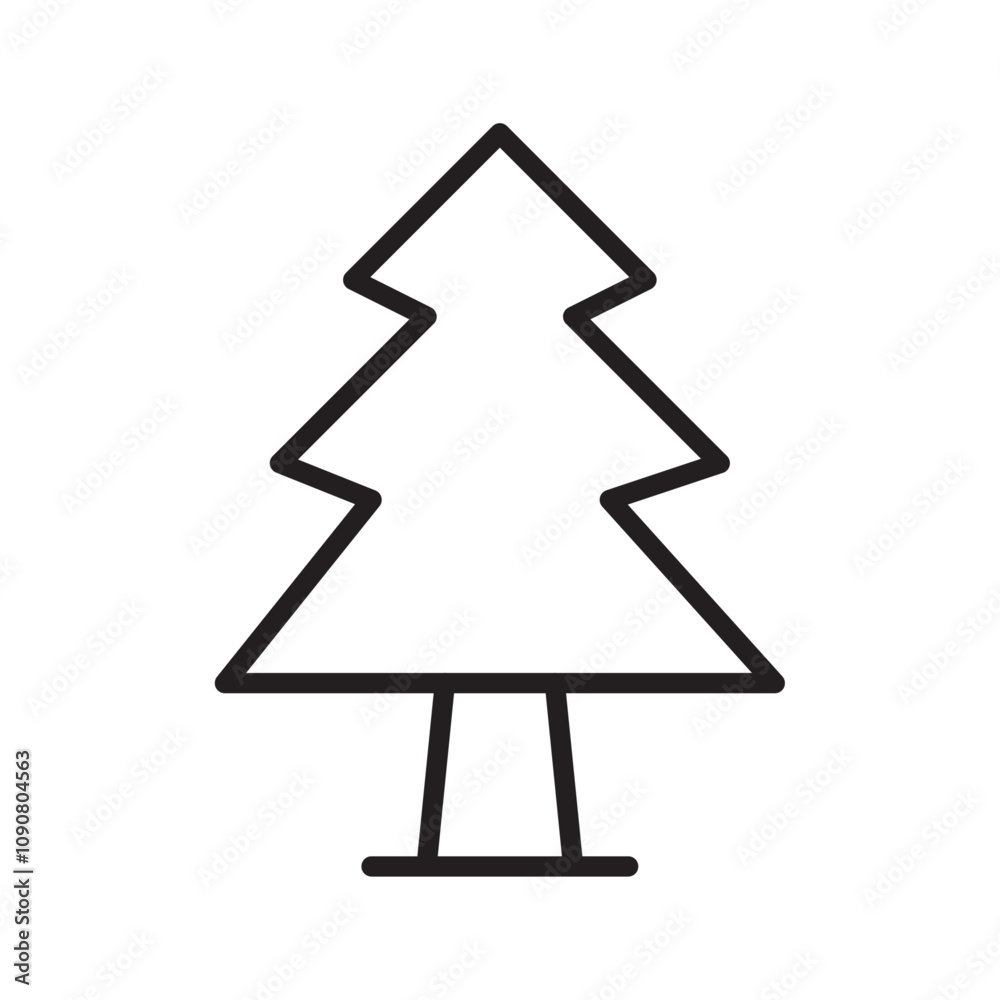 Aufkleber Fir cone icon web design in vector