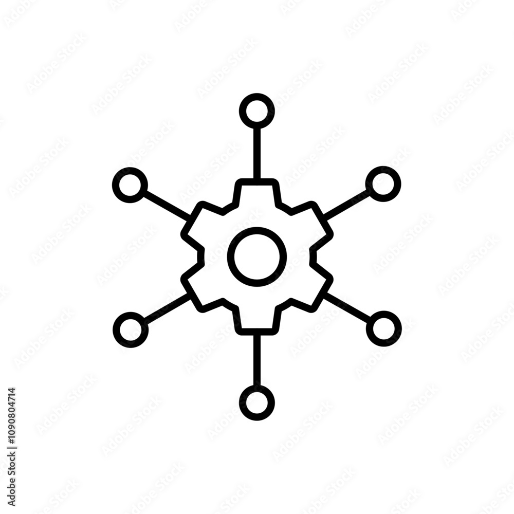 Aufkleber Frameworks icon web design in vector