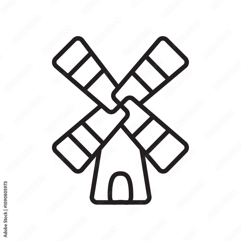 Poster Mill icon web design in vector