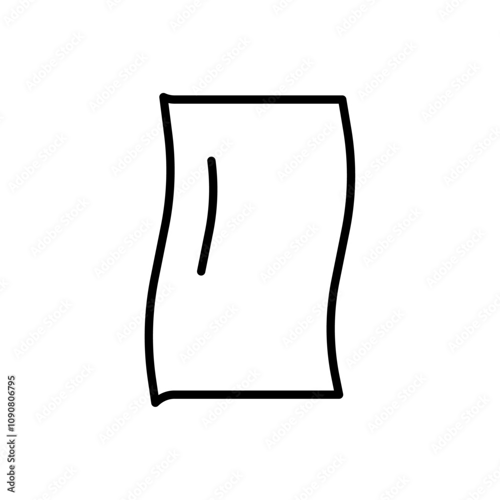 Poster rag icon web design in vector