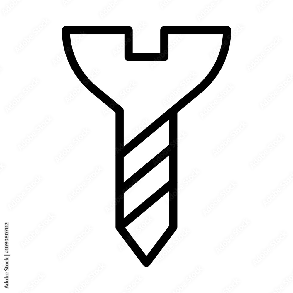 Poster Screws icon web design in vector