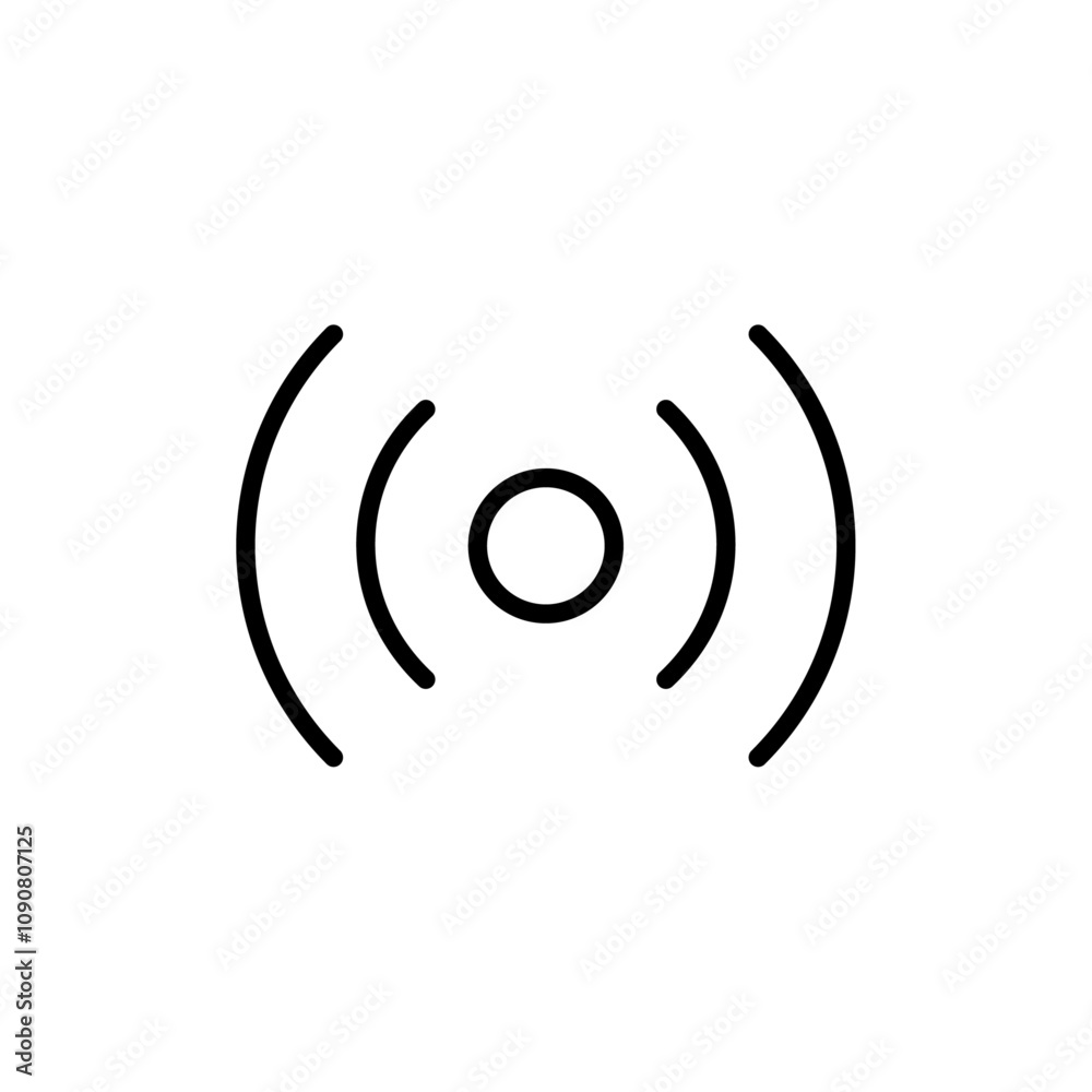 Leinwandbilder sensor icon web design in vector