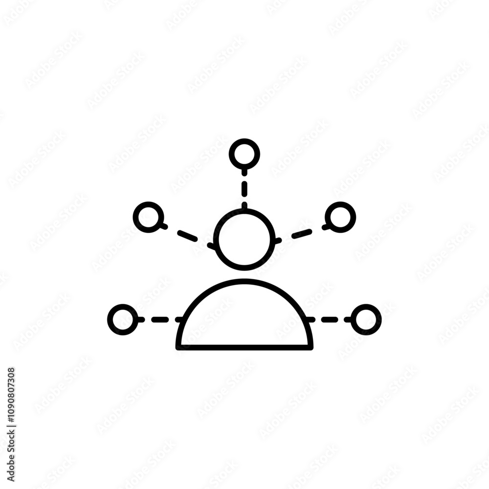Poster skills set icon web design in vector