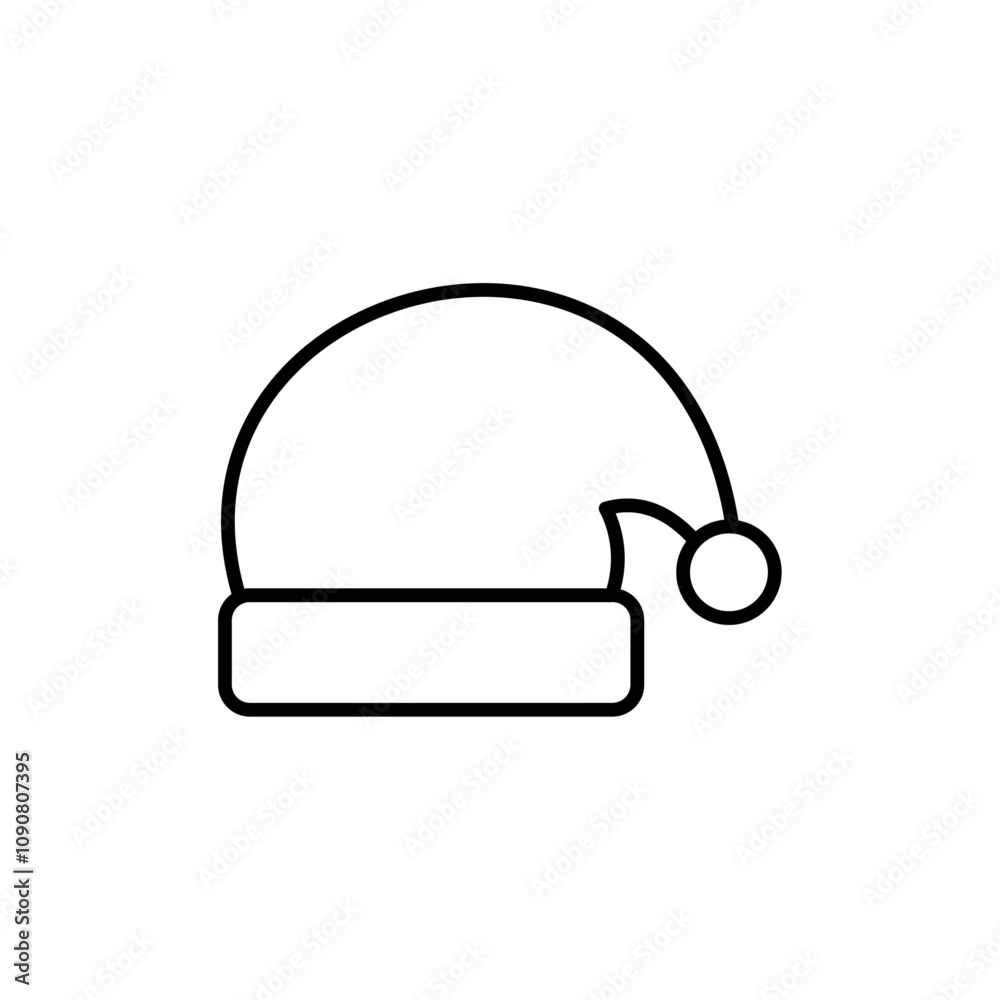 Poster sleeping hat icon web design in vector