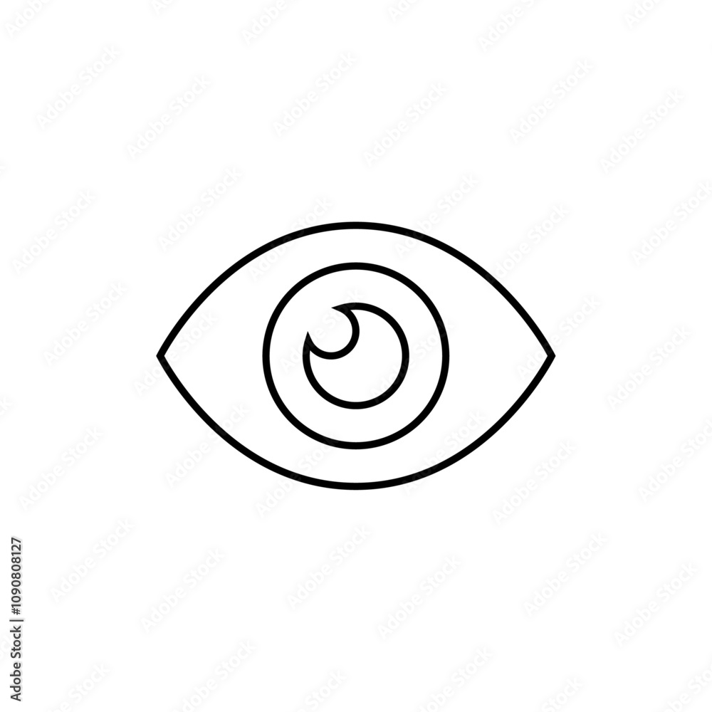 Aufkleber visible icon web design in vector